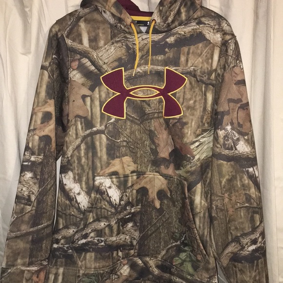 Under Armour size small camouflage hoodie - Picture 3 of 6